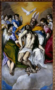 Il dipinto della Trinità di Domenikos Theotokopoulos, detto El Greco (1540-1614)
