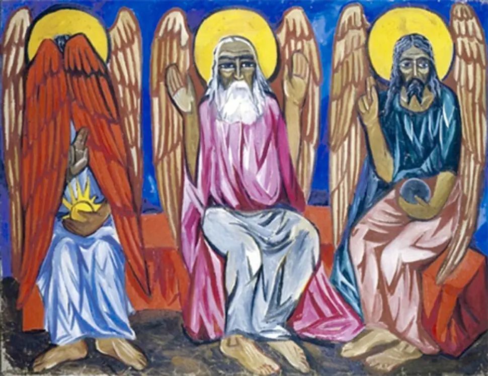 Natalia Goncharova -Trinità